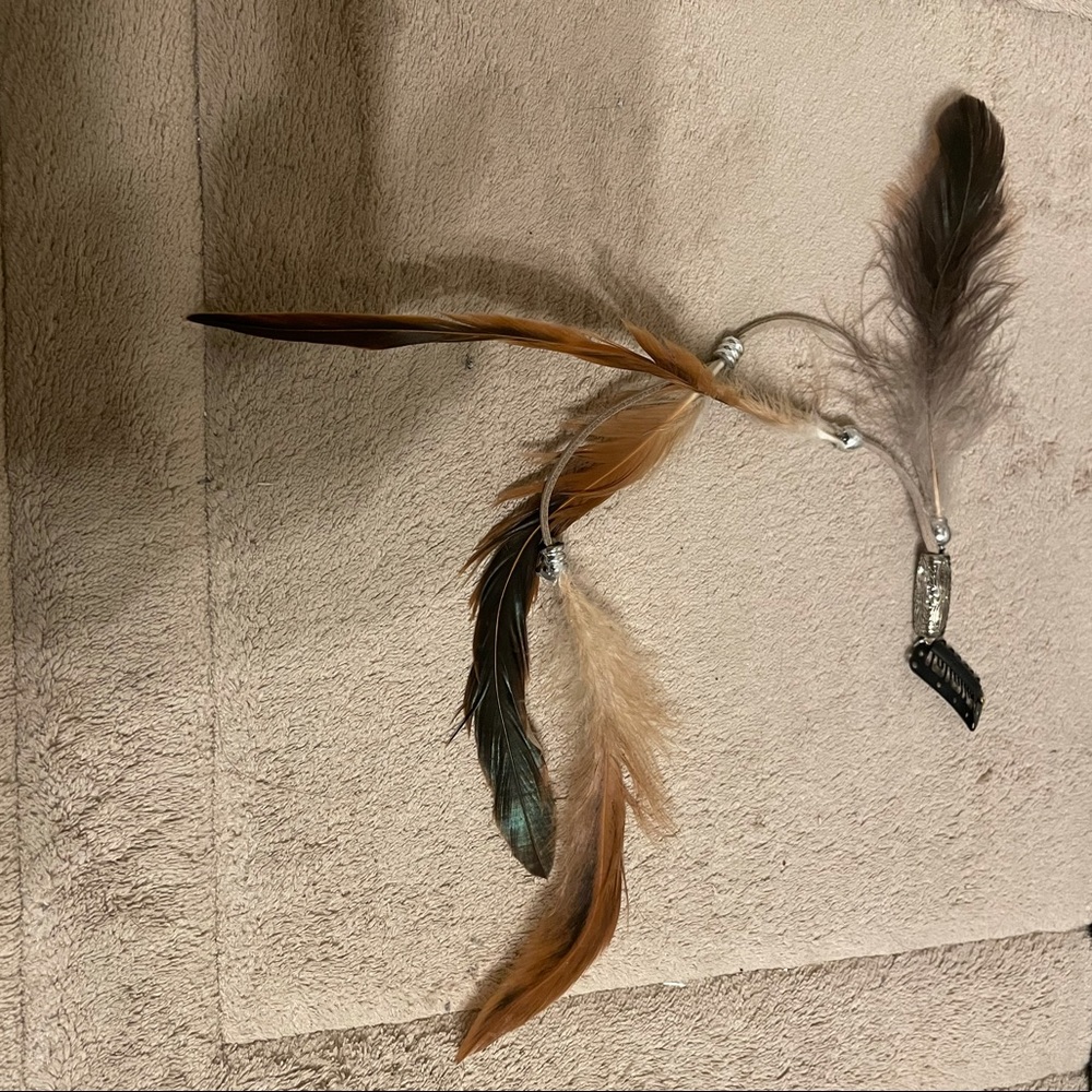 NWOT BOHO Feather Hair Clip